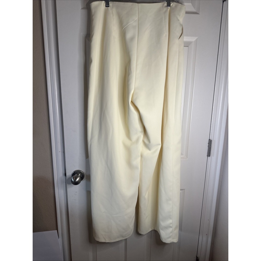 NWT Fashion Nova Blair Wide Leg Butter Office Career Pants Sz 1X - Picture 5 of 8